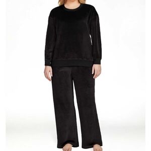 Cozy Velour Set - Joyspun Lounge Pants And Shirt Set - Sz Medium 8-10